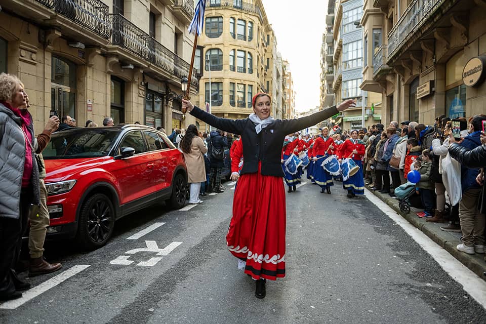 Olatz Eceiza - Tambor Mayor de la Tamborrada Femenina Peña Anastasio