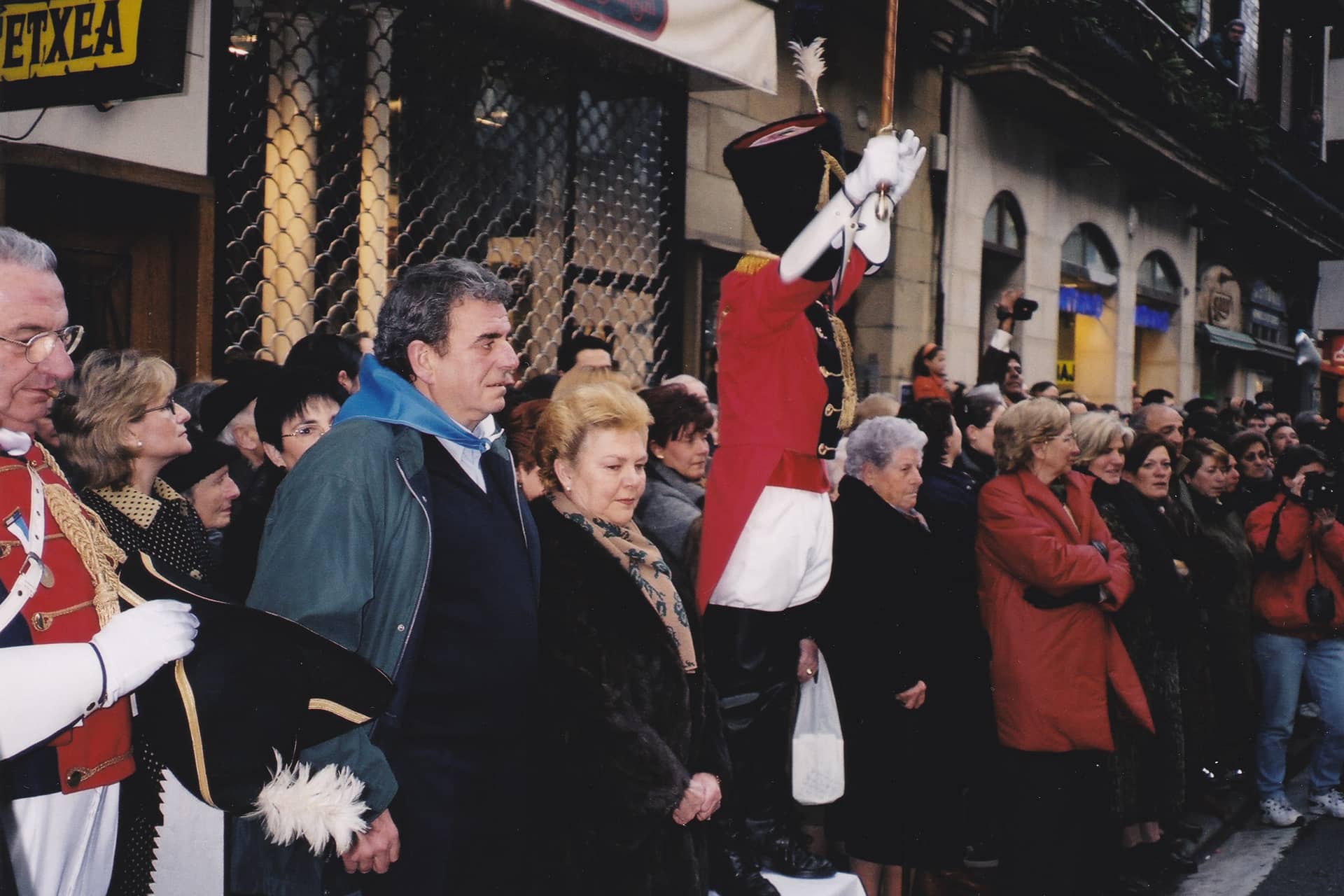 D. Javier Fuentes Garciandía, Tambor Mayor de Kondarrak - Memorial Manolo Mugica 2000