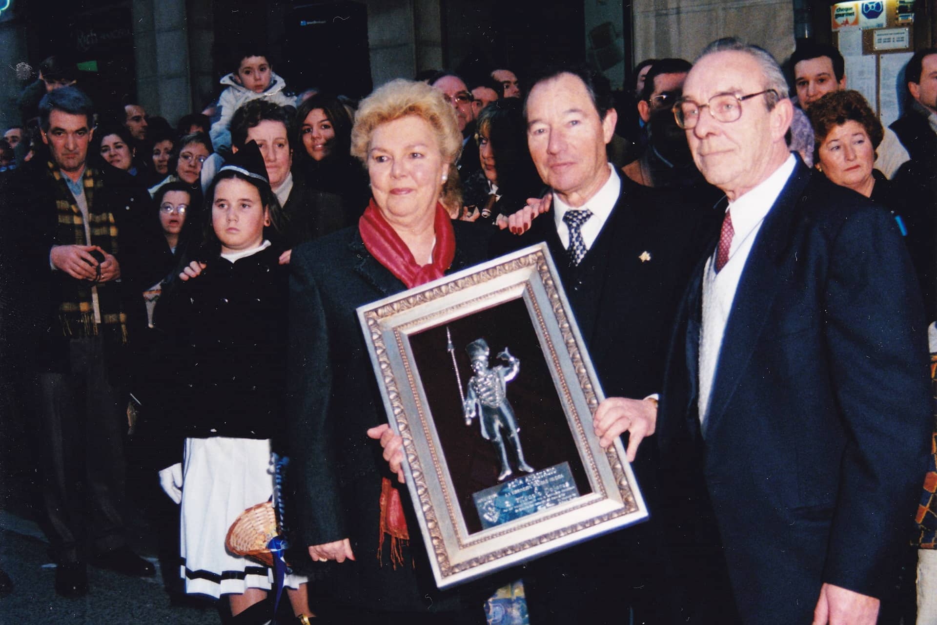 D. Manuel Pajares, de la Sociedad Gaztelubide - Memorial Manolo Mugica 2002