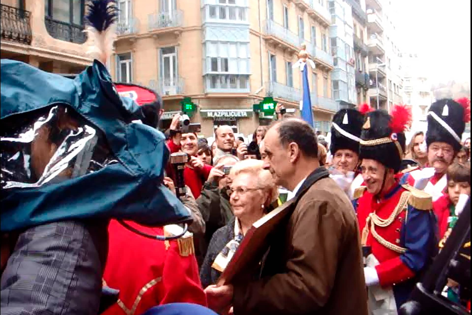 D. Antxon Vega, fundador de la Tamborrada Infantil de la Ikastola Ekintza - Memorial Manolo Mugica 2010