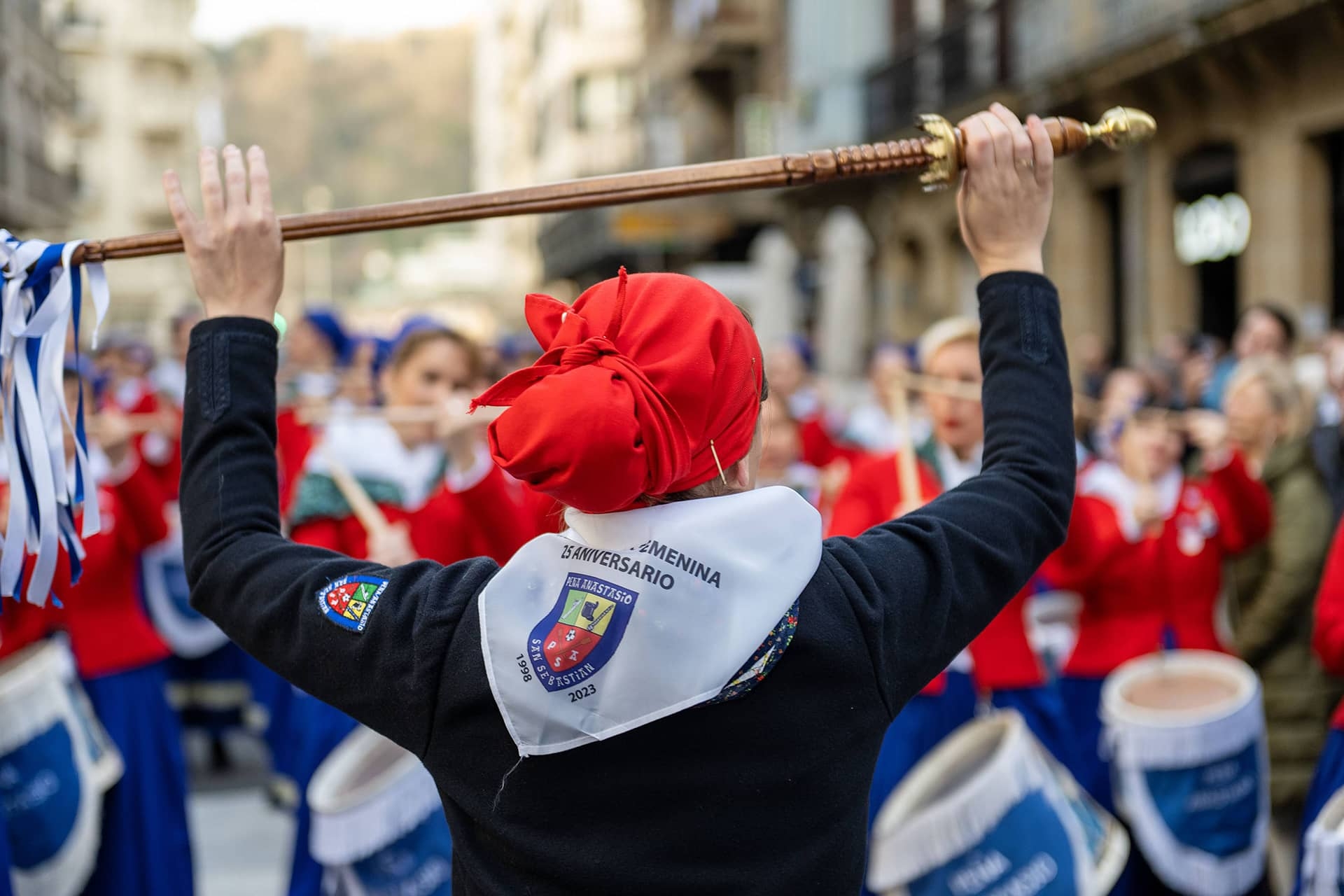 25 Aniversario de la Tamborrada Femenina de Peña Anastasio